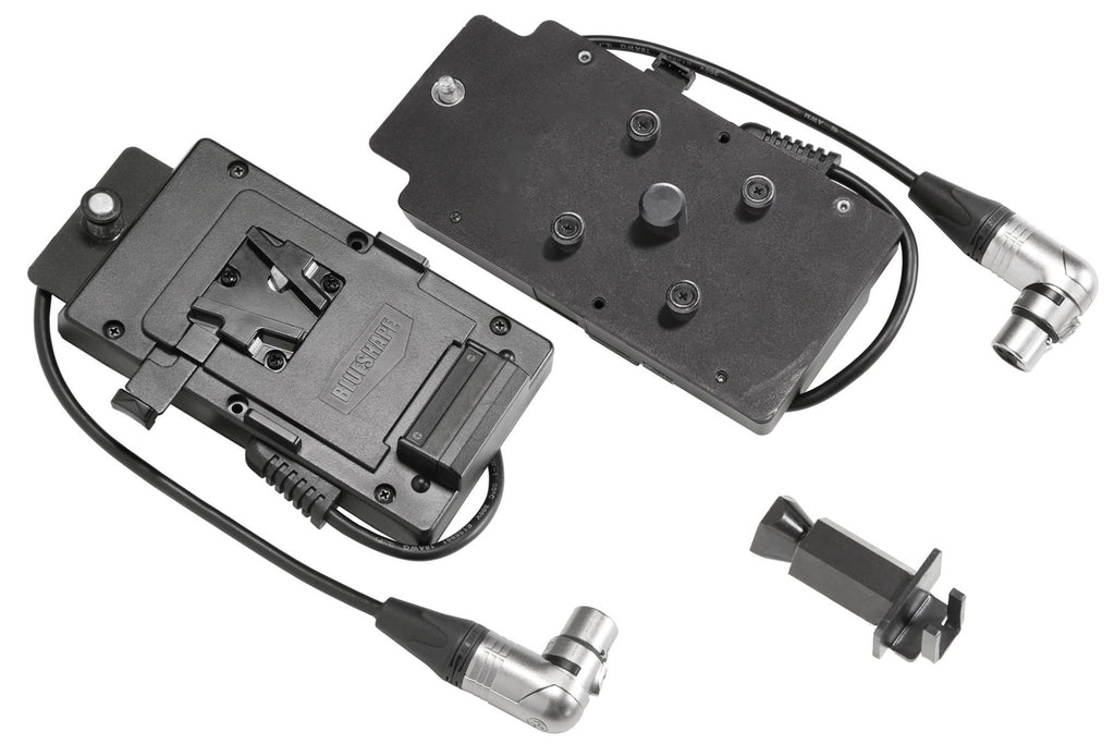 Velon Adapter VELVET V-Lock adapter plate XLR3 angle for VM and VE1 - VM-VLOCKA | 3D ...