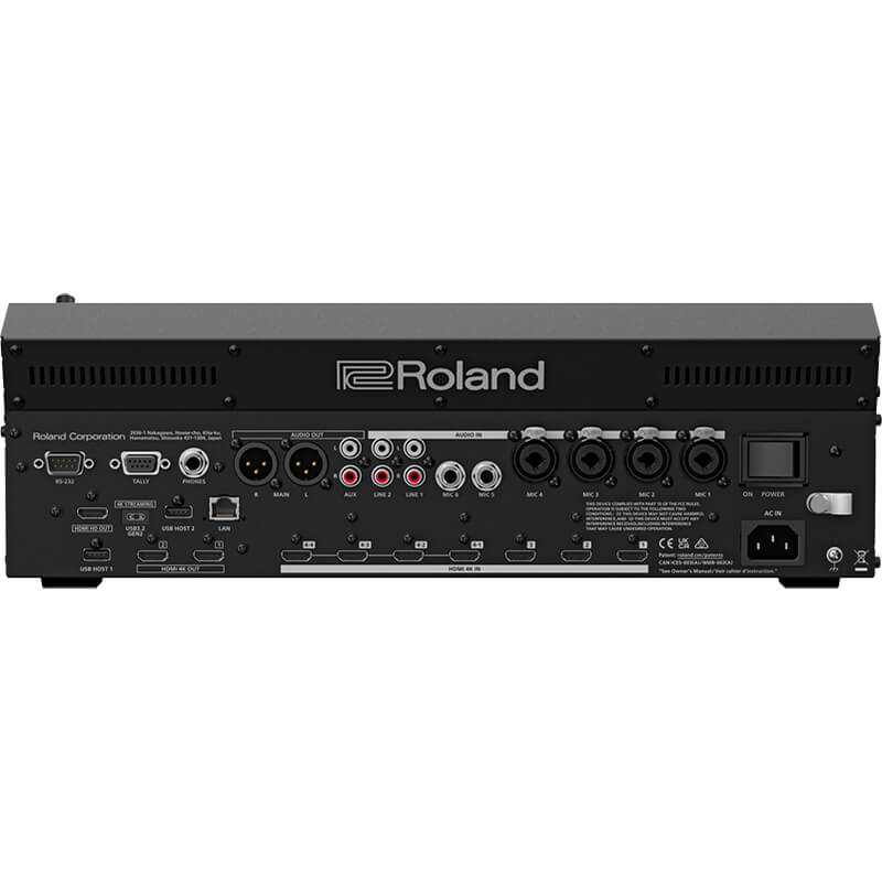 Roland VR-400UHD 4K Streaming AV Mixer - ROLVR400HD