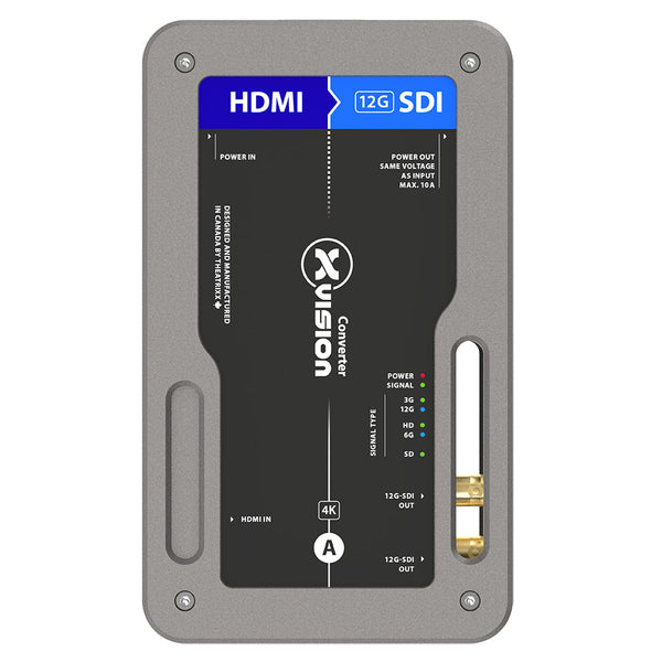 Theatrixx HDMI to 12G-SDI True1 xVision Converter Series - XVVHDMI2SDIT1-12G
