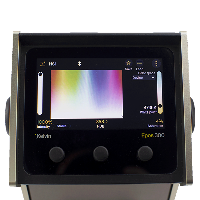 Kelvin Epos 300 300W Full Colour Spectrum RGBACL LED COB Travel Kit
