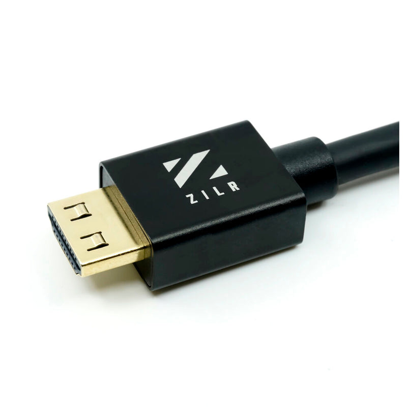 ZILR Ultra High-Speed HDMI Cable with Ethernet 8Kp60 Secure Type-A 2m / 6.6ft - ZRHAA06